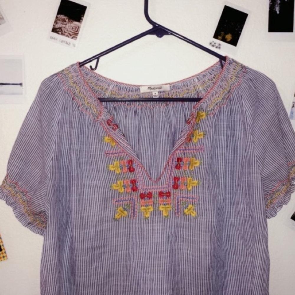 Madewell Flowery Summer Top